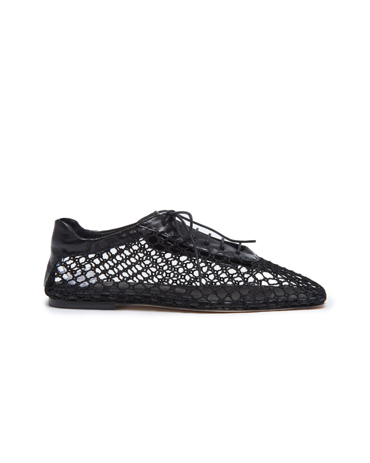 Antonia Black Mesh Oxford