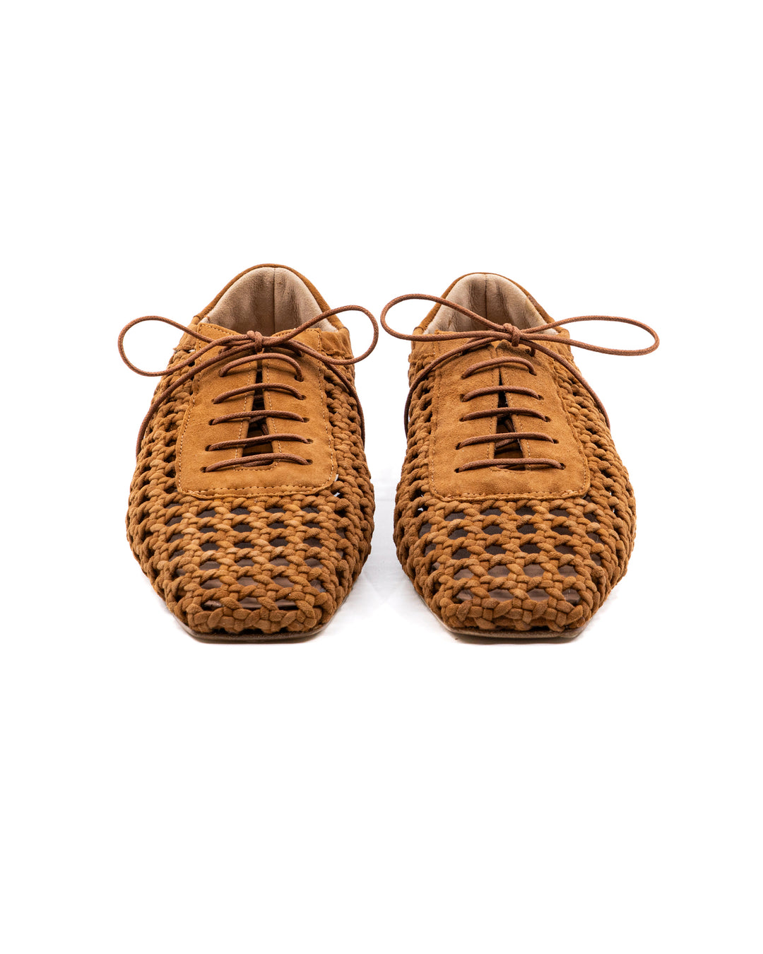 Antonia Camel Suede Oxford