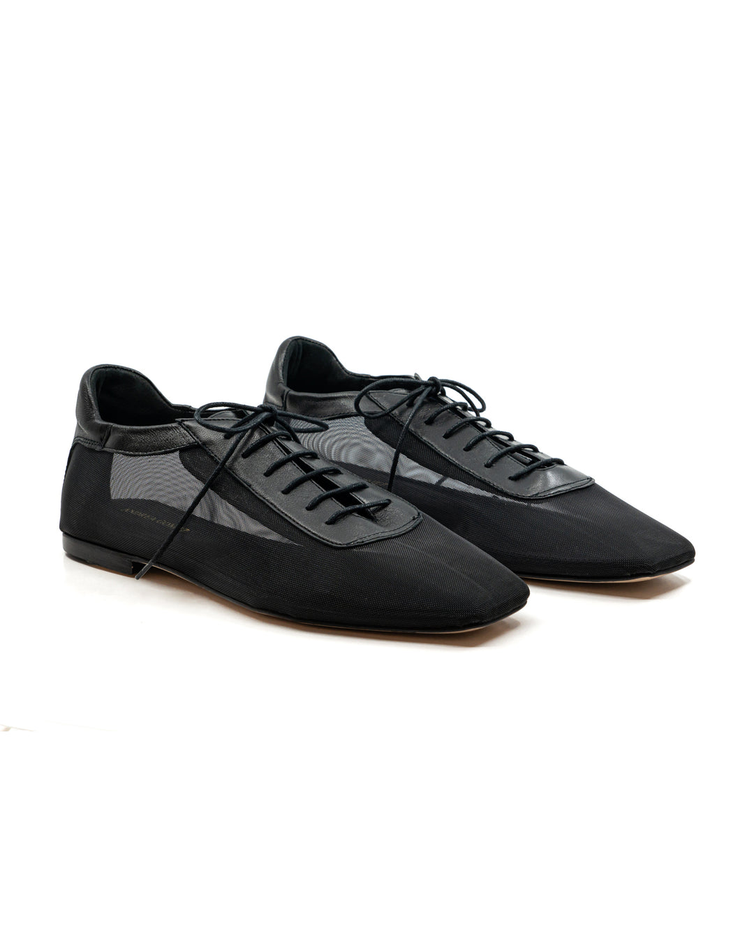 Antonia Clear Mesh Black Oxford