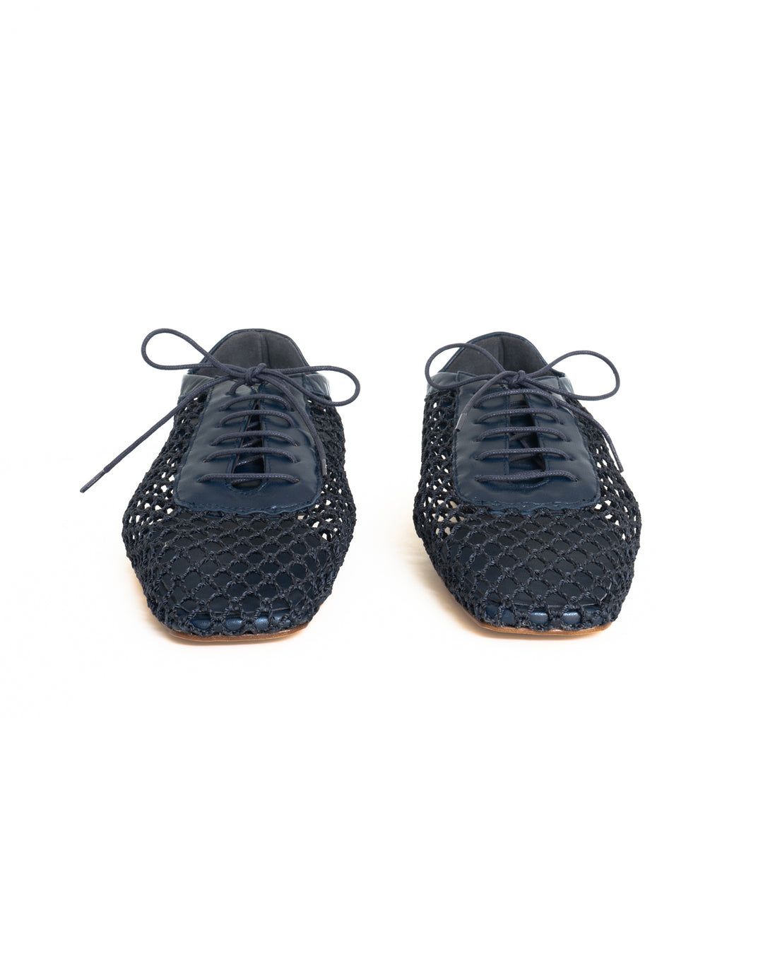Antonia Navy Mesh Oxford