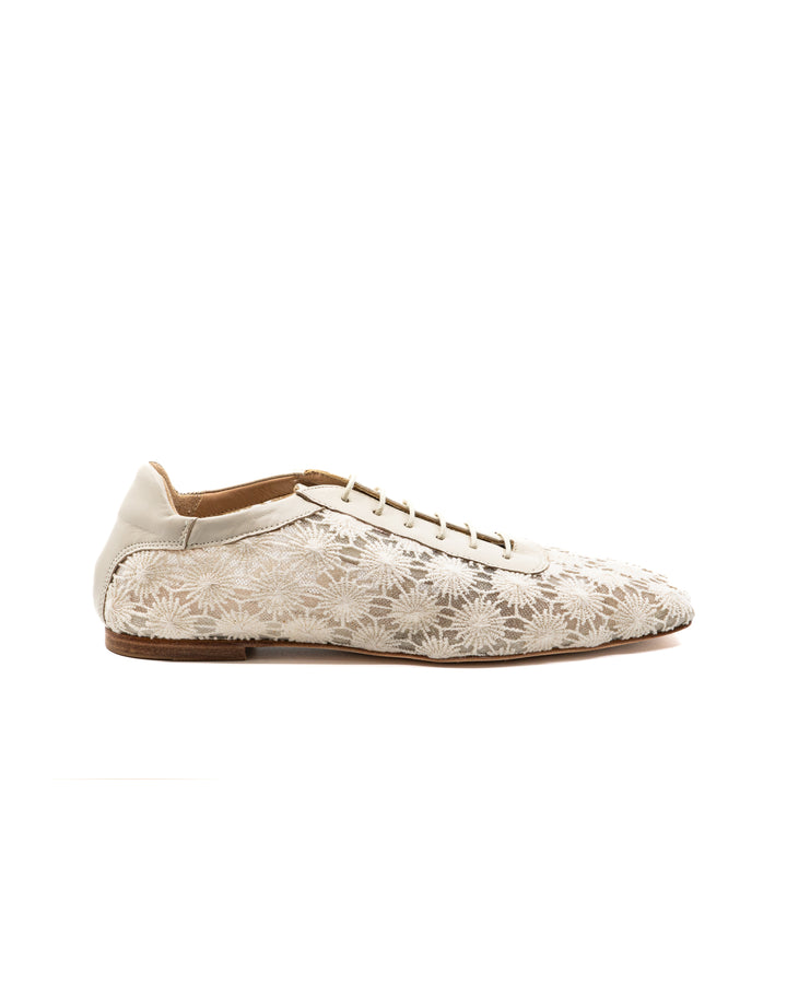Antonia Off White Lace Oxford
