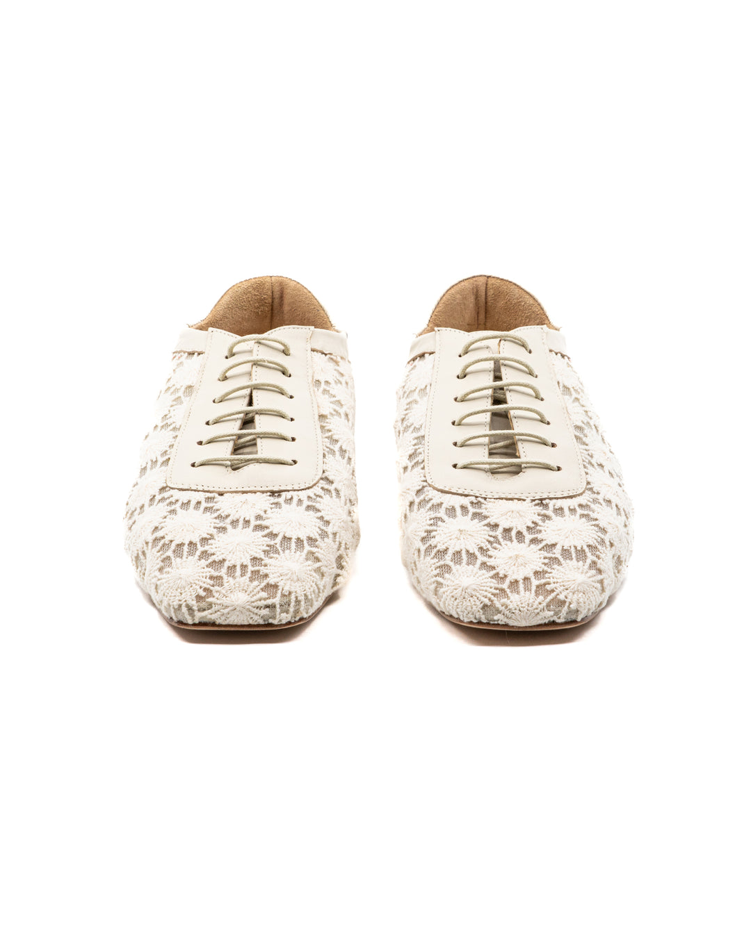 Antonia Off White Lace Oxford