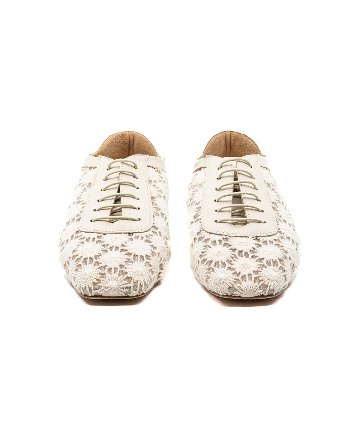 Antonia Off White Lace Oxford