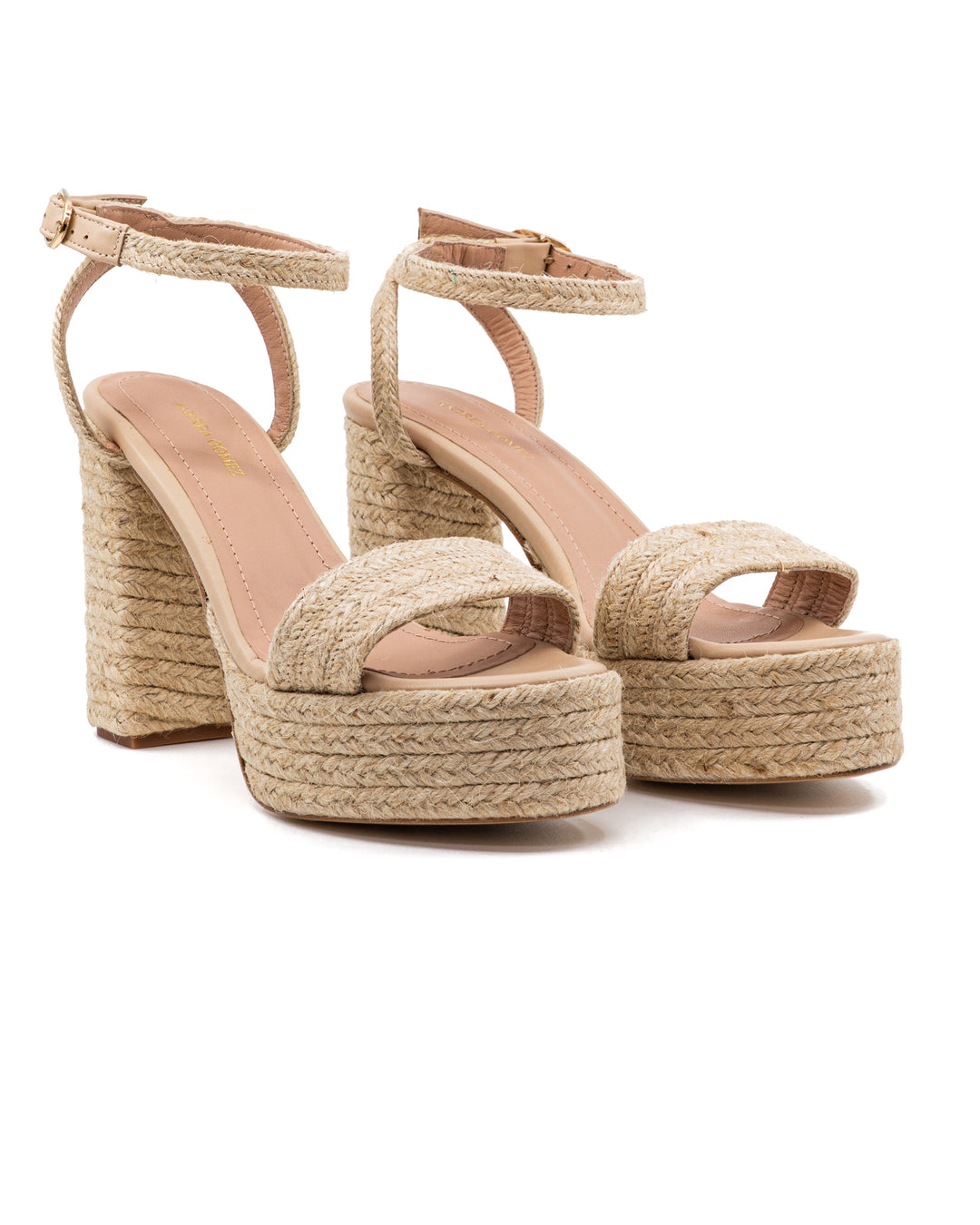 Becka Natural Raffia Platform