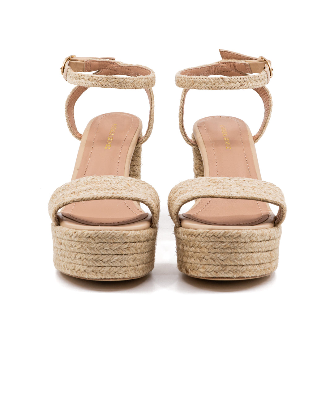 Becka Natural Raffia Platform