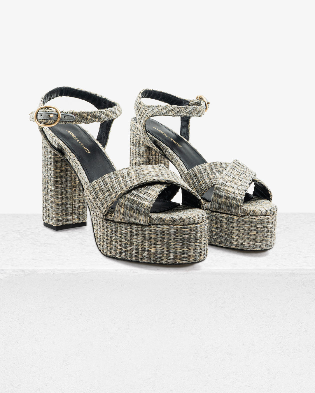 Bella Grey Raffia