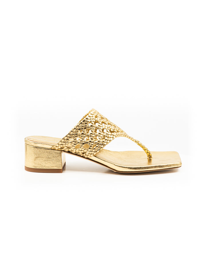 Brenda Gold Sandal