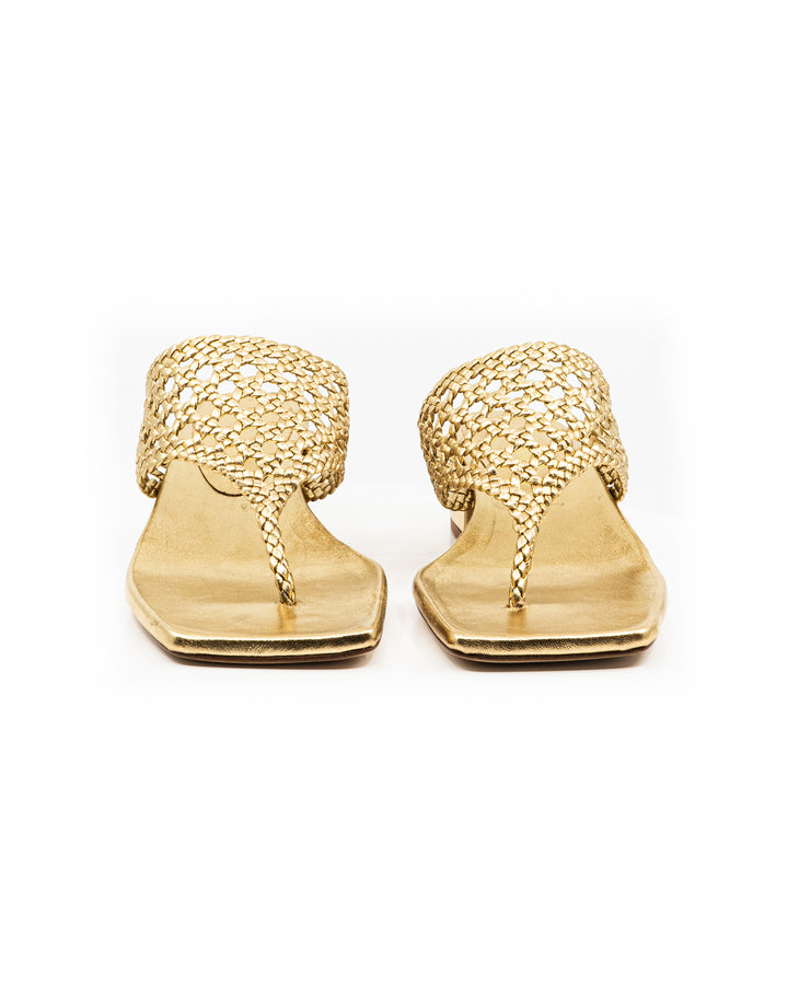Brenda Gold Sandal