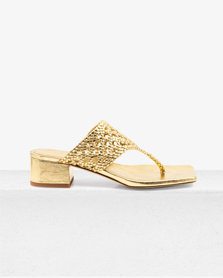 Brenda Gold Sandal