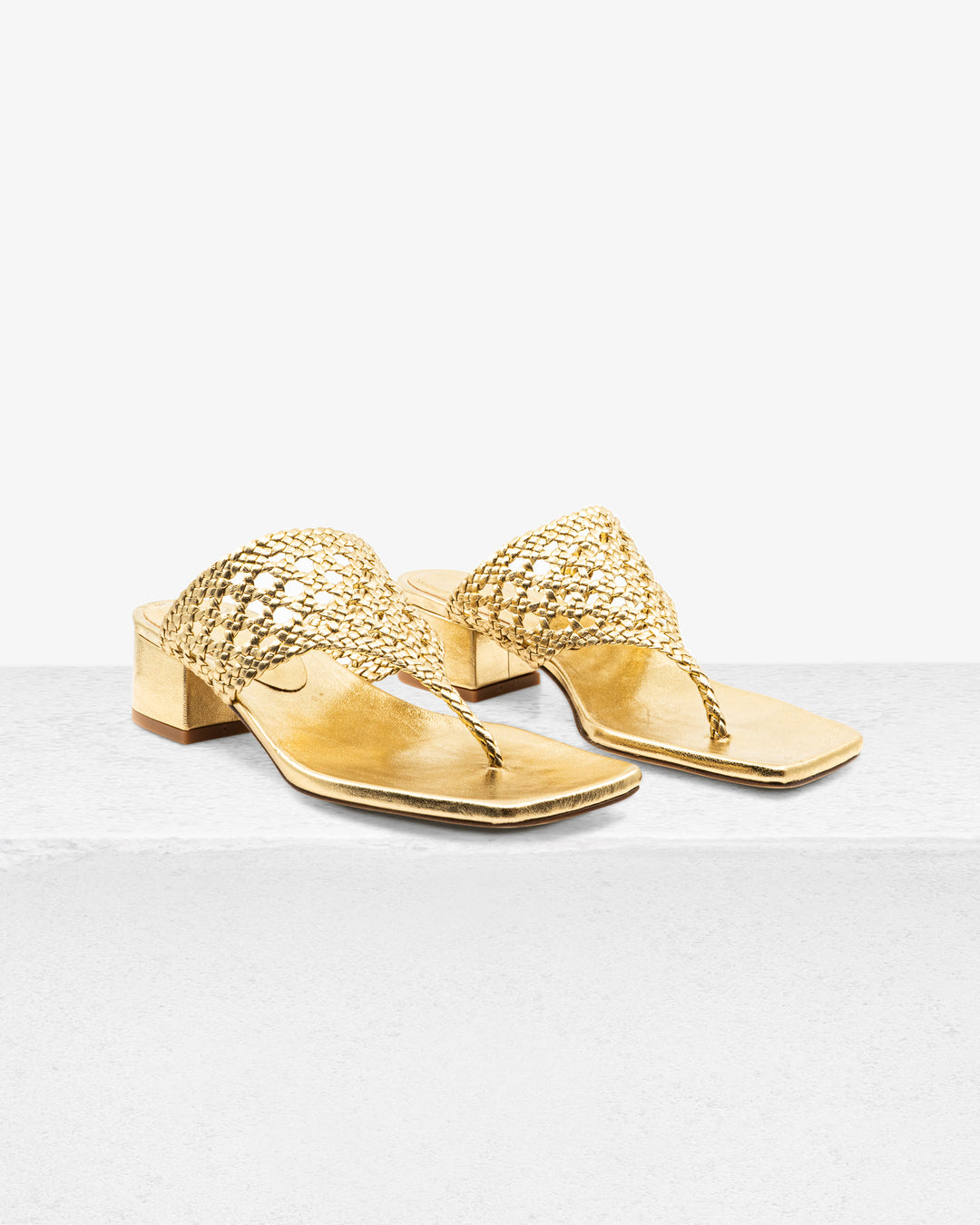 Brenda Gold Sandal