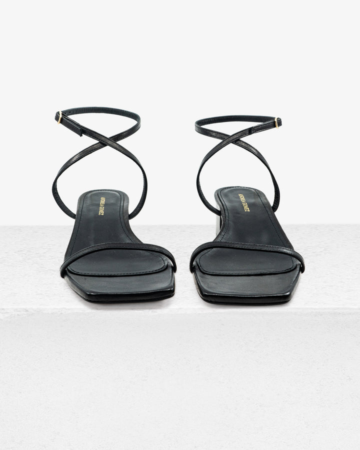 Brook Black Sandal