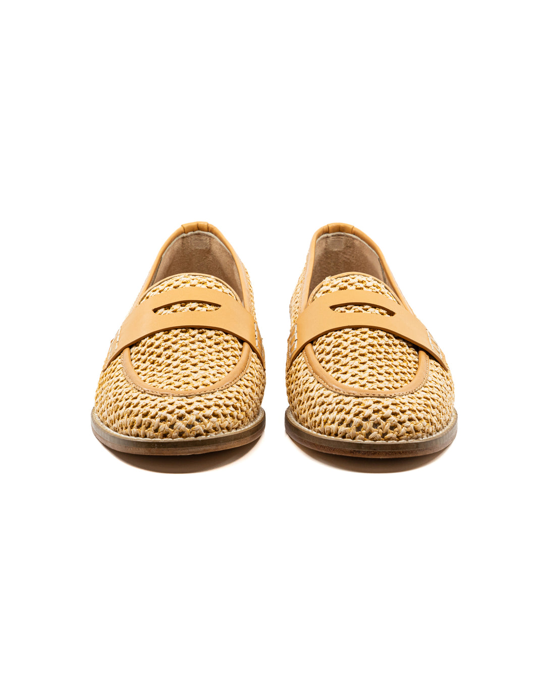 Camila Natural Raffia Loafer