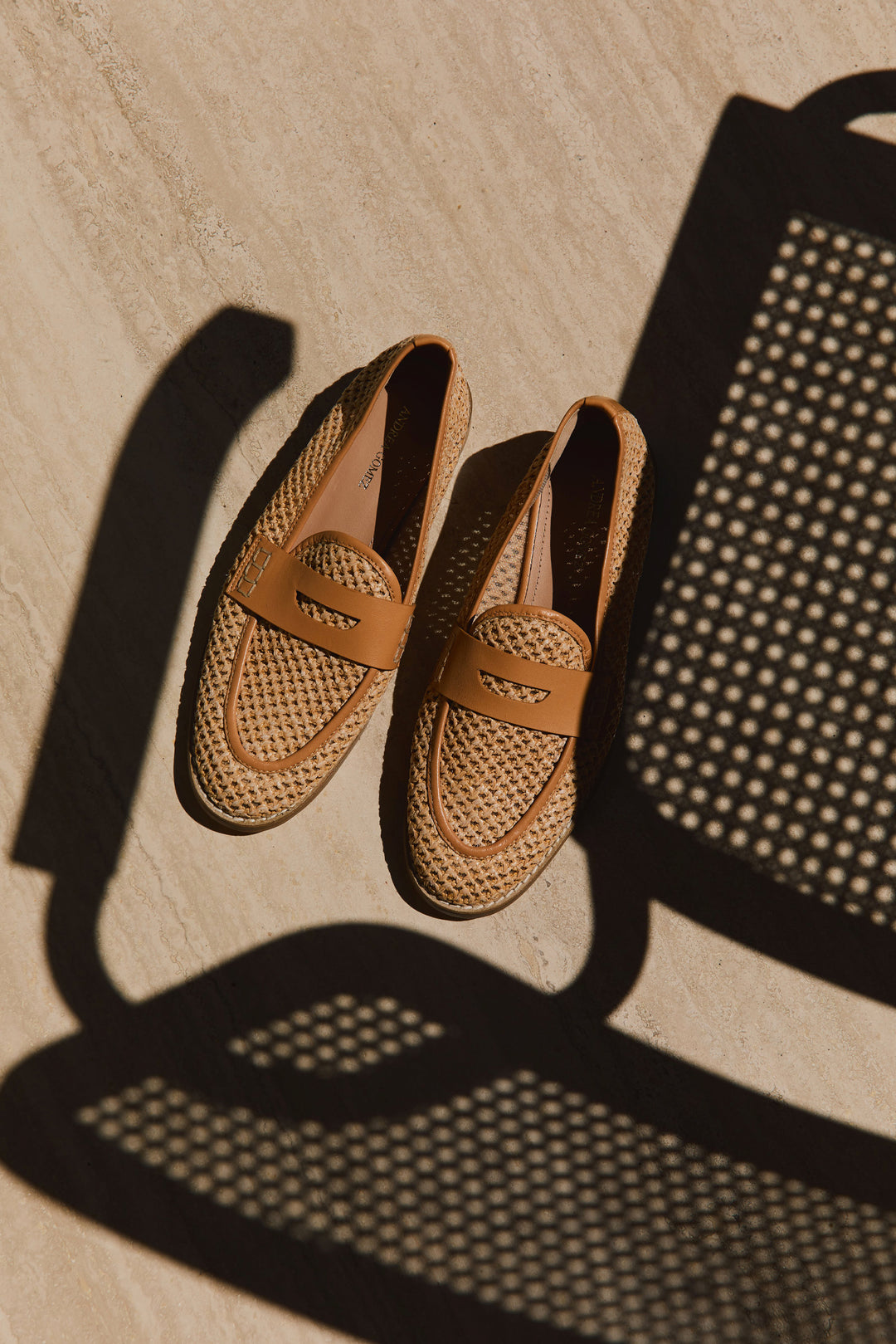 Camila Natural Raffia Loafer