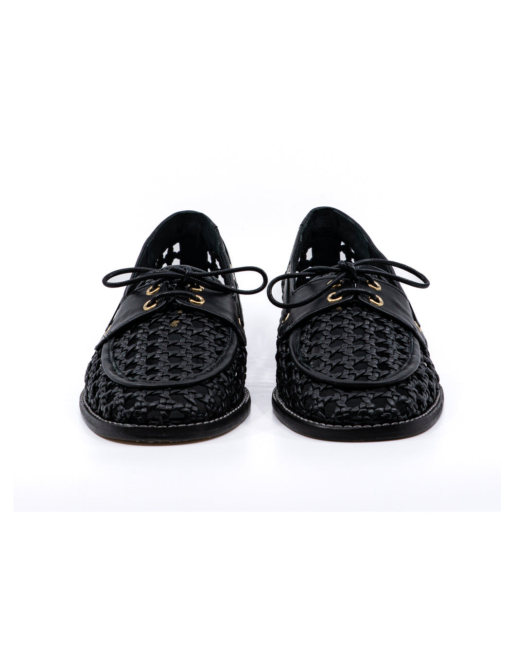 Carla Black Leather Loafer