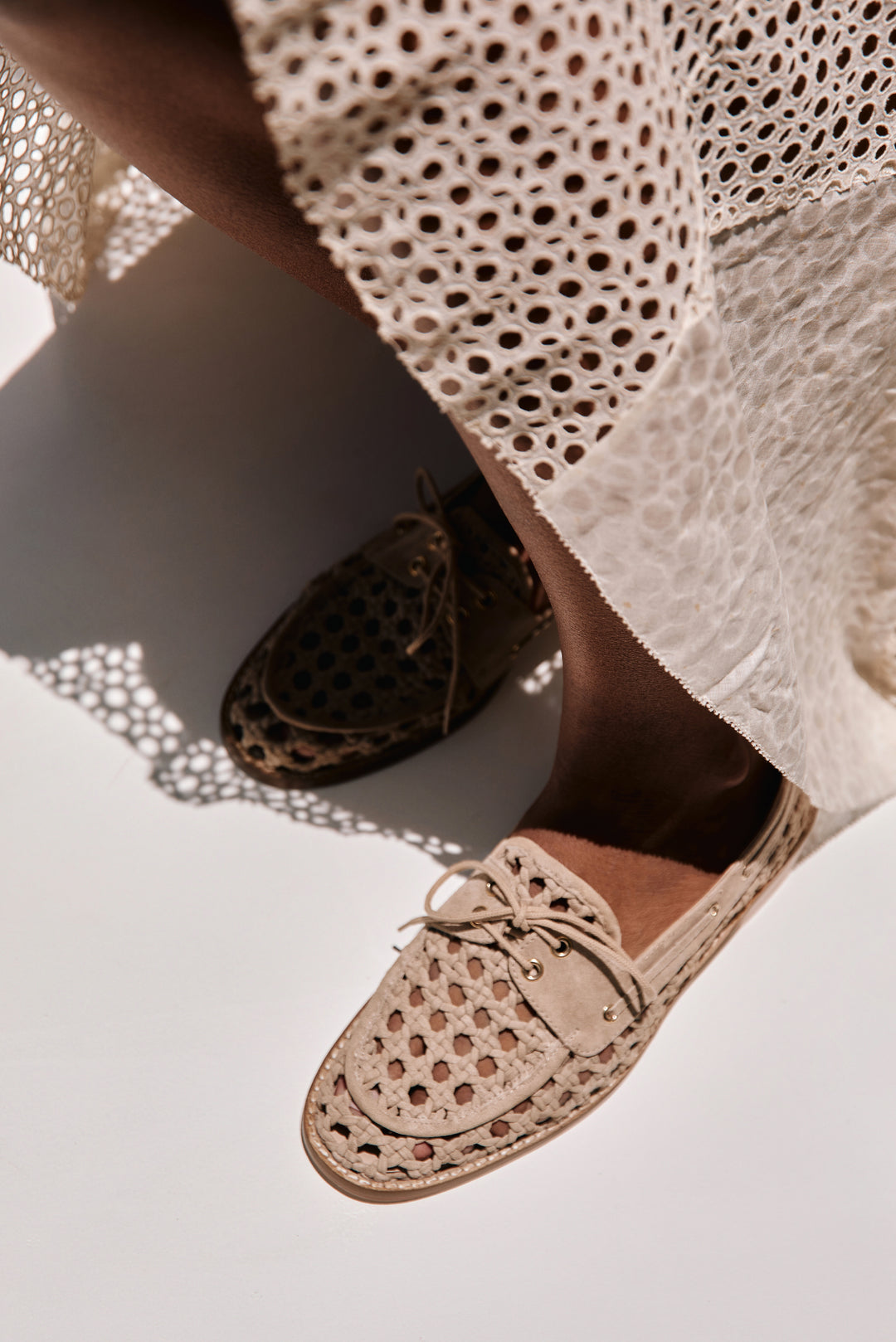 Carla Camel Suede Loafer