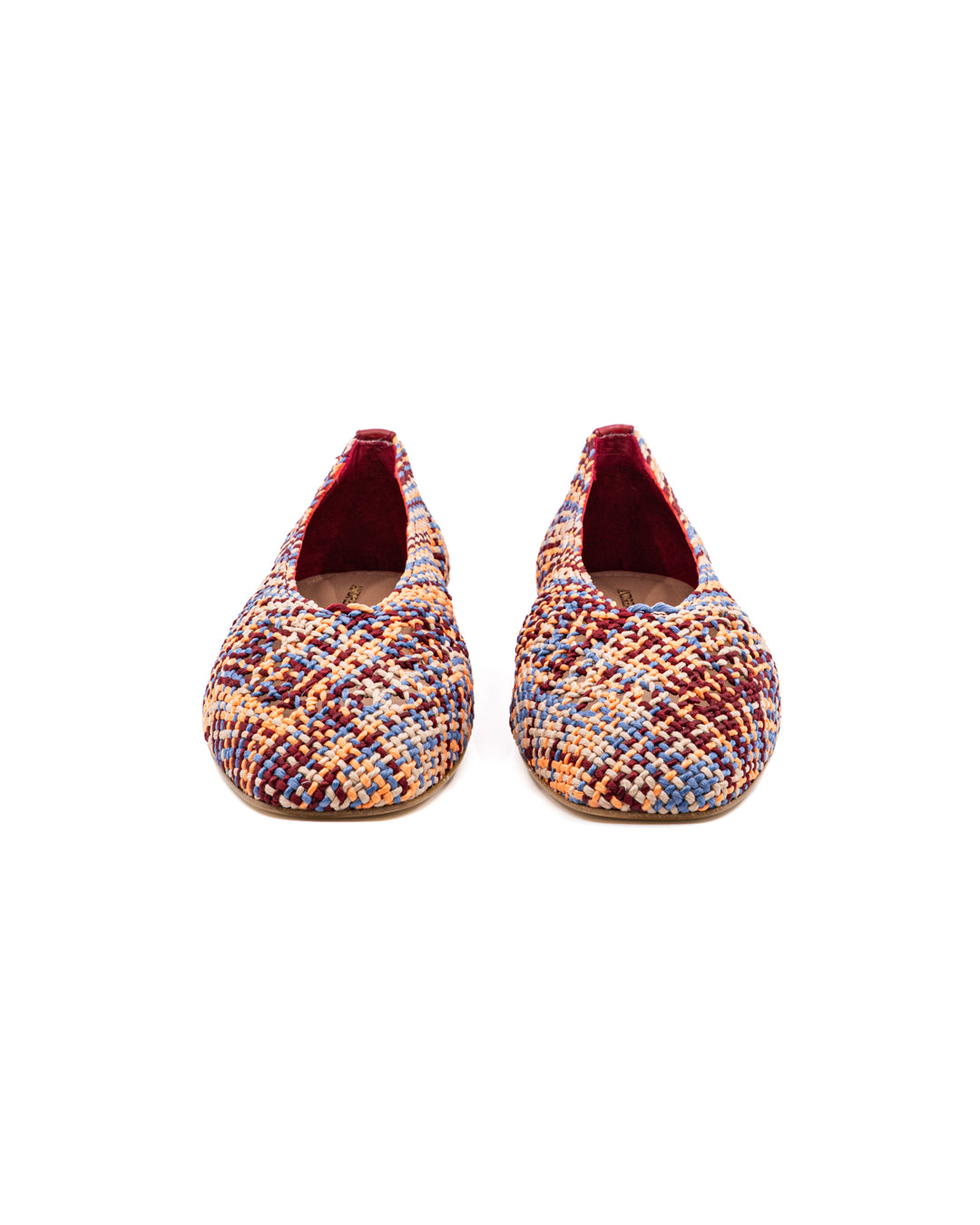 Dalia Woven Multi Fabric Ballerina