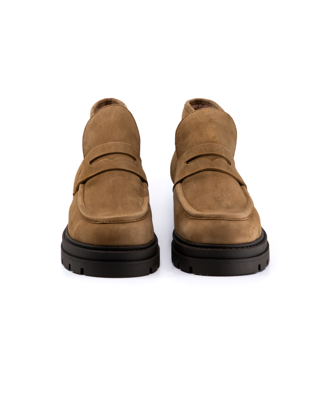 Elia Beige Suede Boot