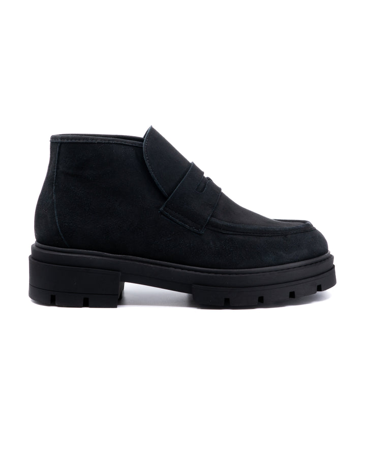 Elia Black Suede Boot