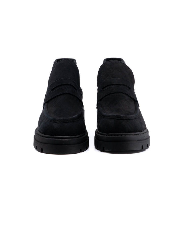 Elia Black Suede Boot