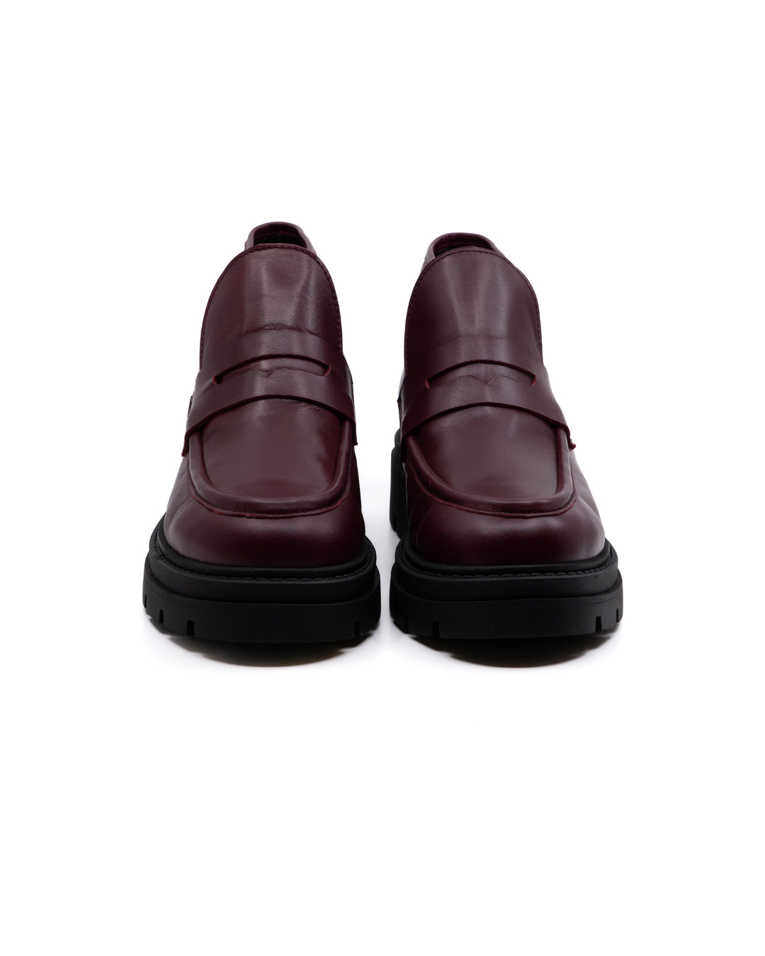 Elia Burgundy Leather Boot