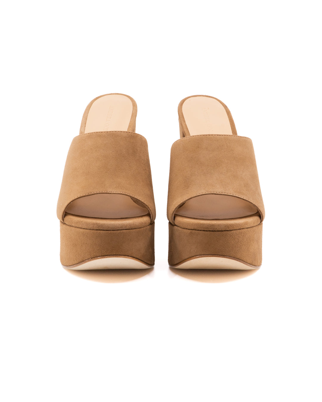 Fabiola Camel Suede Platform