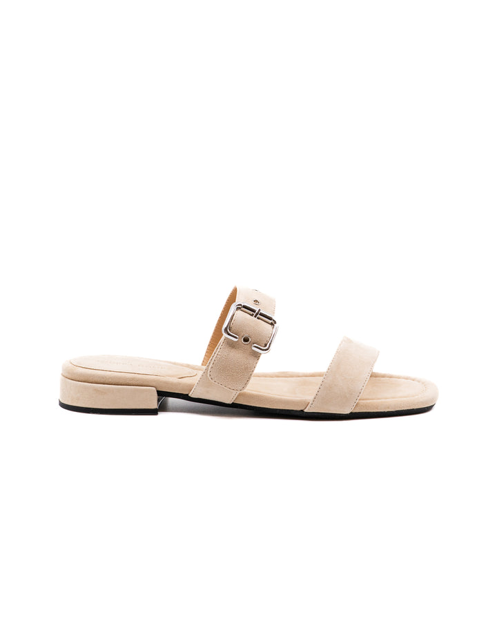 Frida Beige Suede Sandal