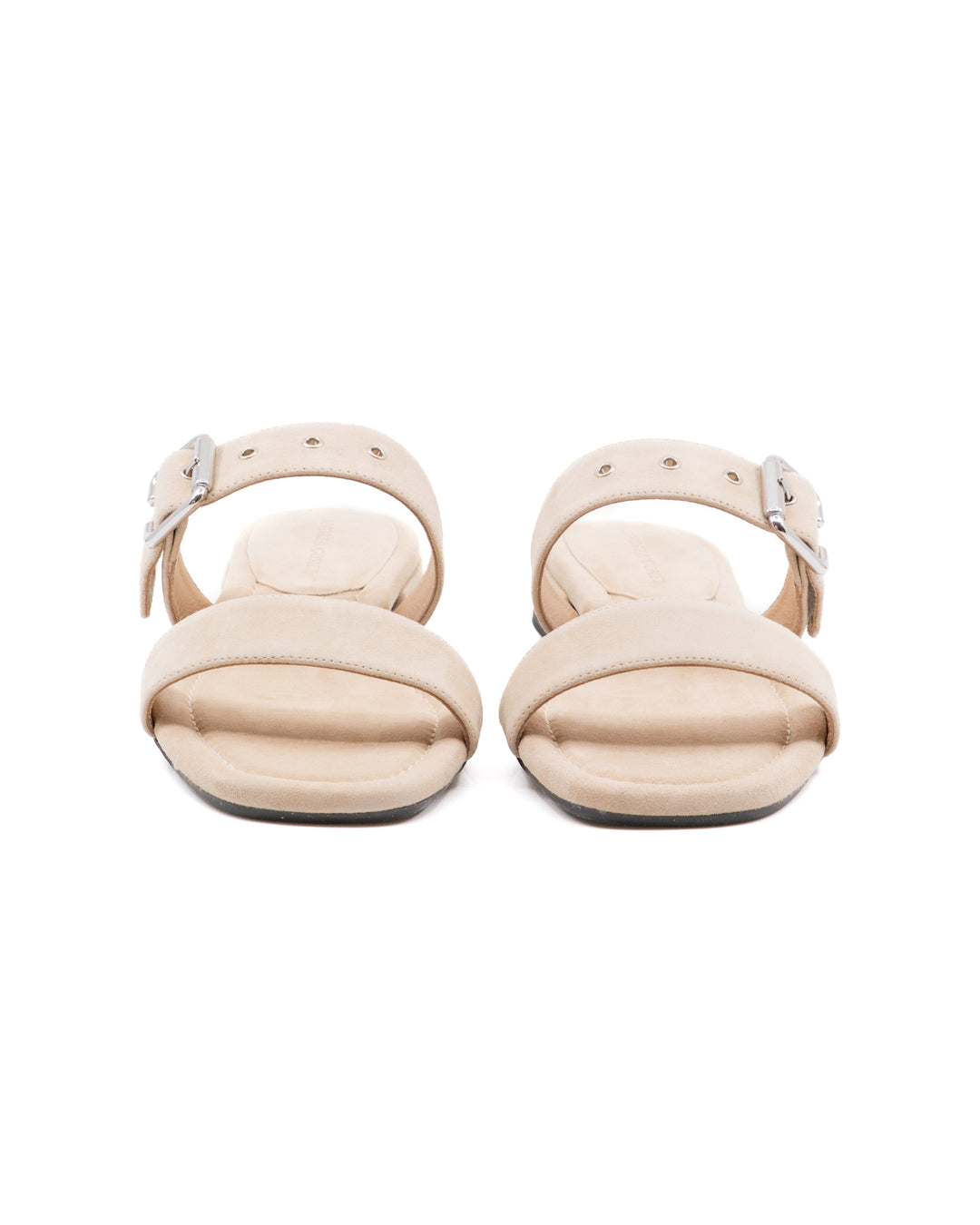 Frida Beige Suede Sandal