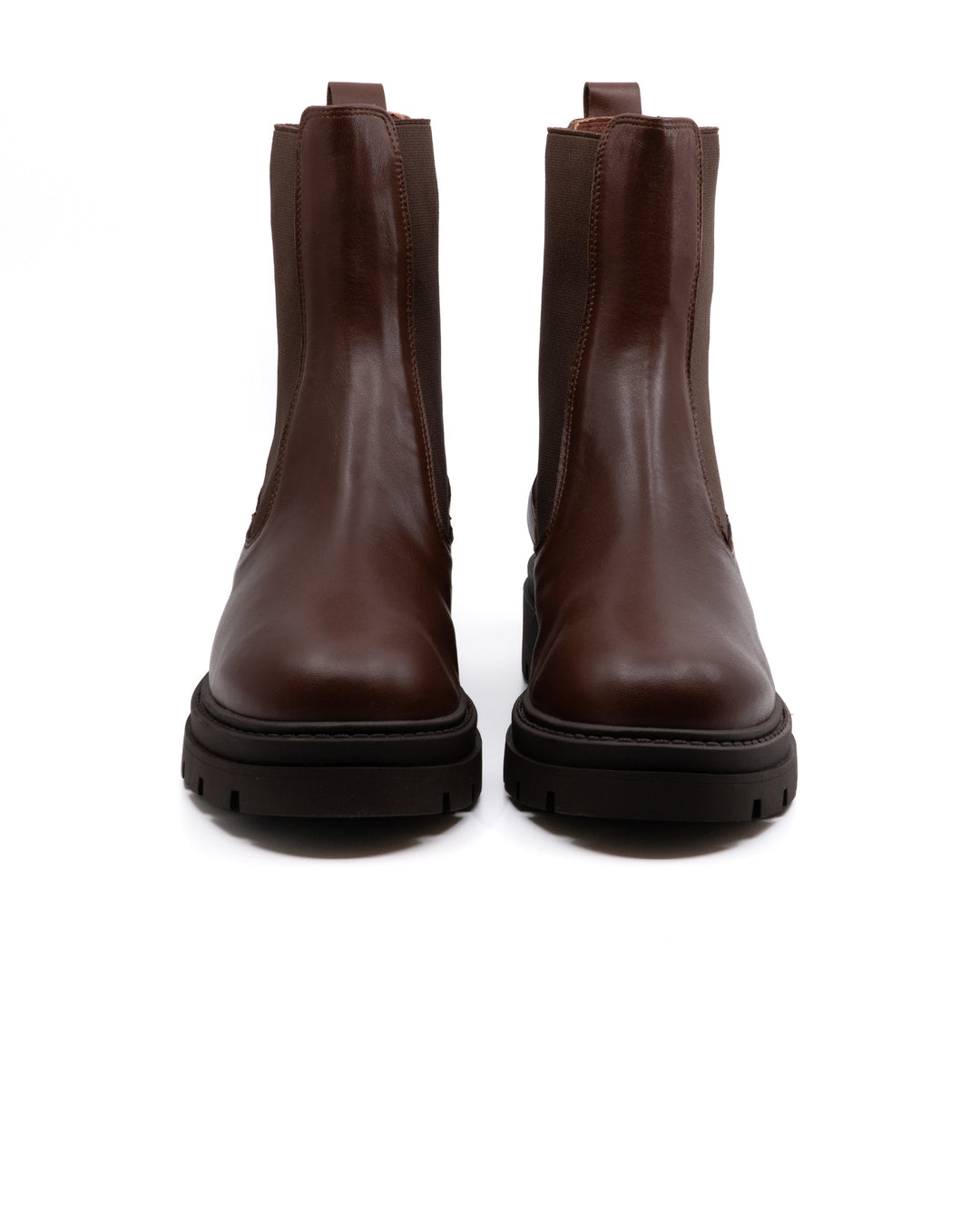Gaia Brown Leahter Boot