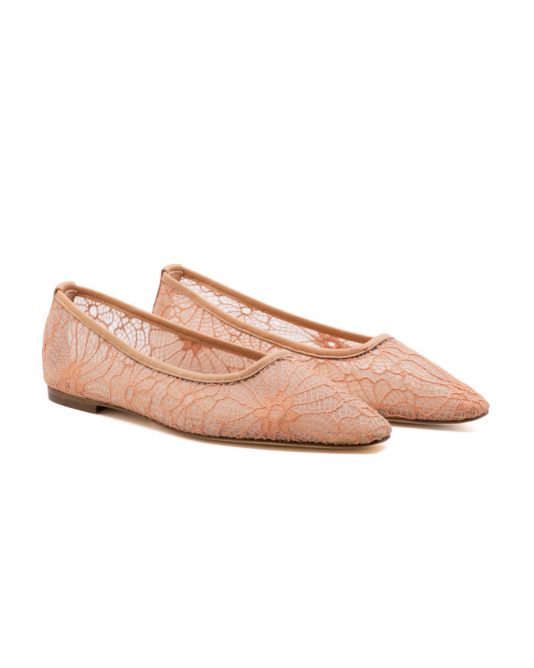 Gia Blush Lace Ballerina