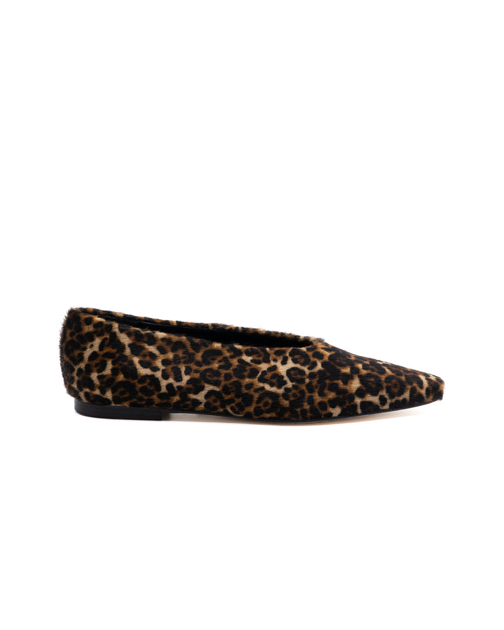 Luma Leopard Calf Ballerina