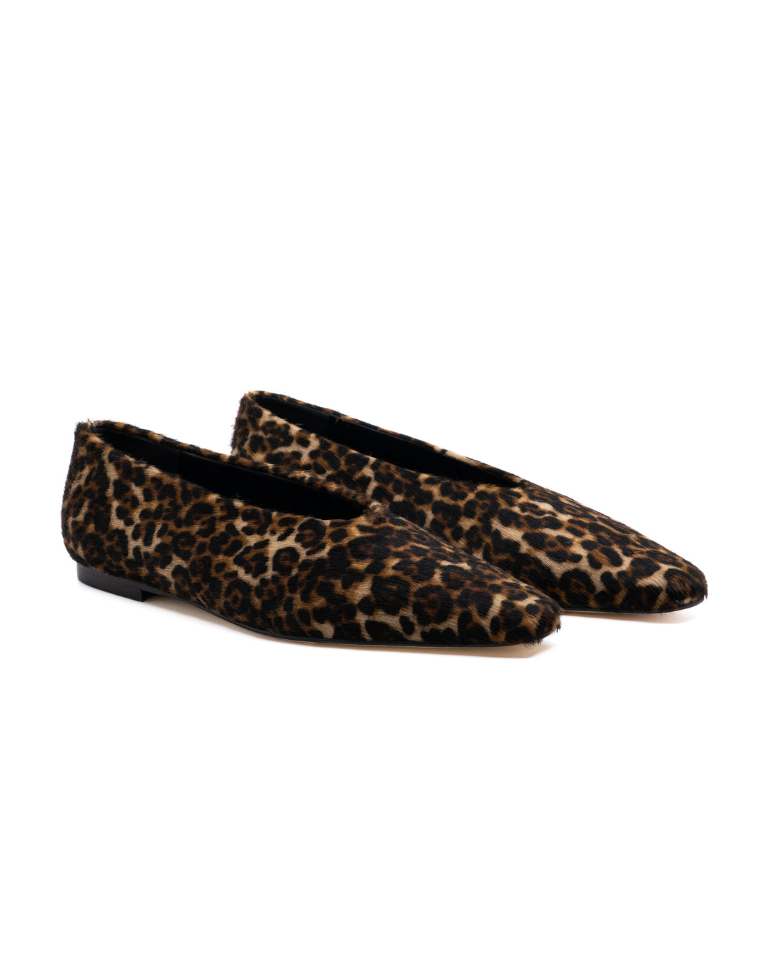 Luma Leopard Calf Ballerina