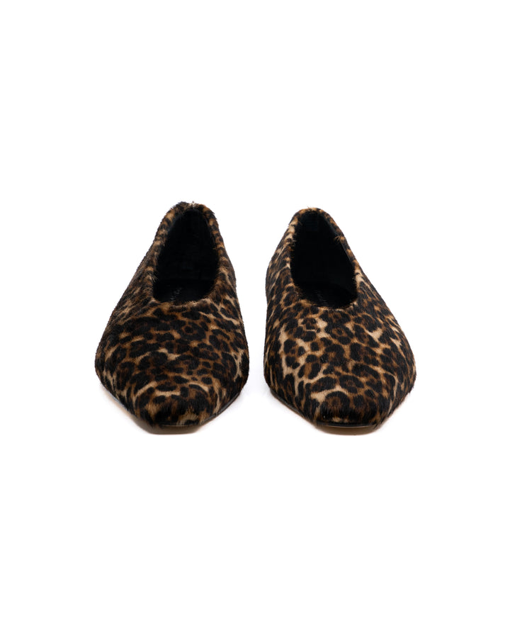 Luma Leopard Calf Ballerina