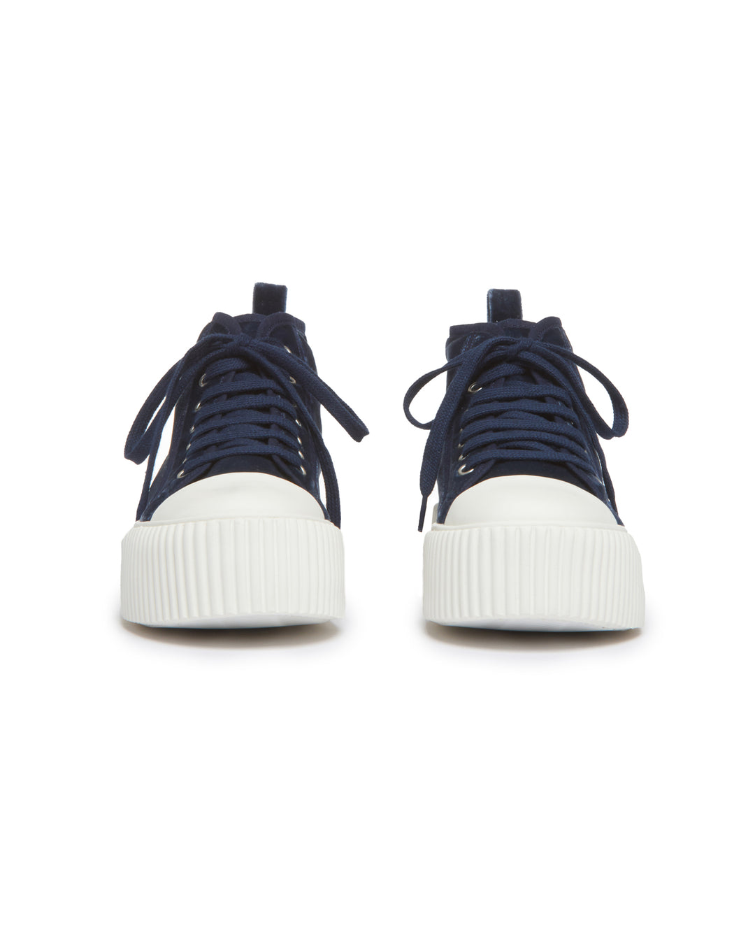 Olivia Indigo Velvet Sneaker