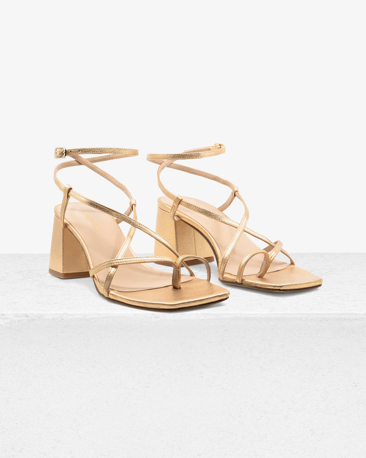 Ana Gold Sandal