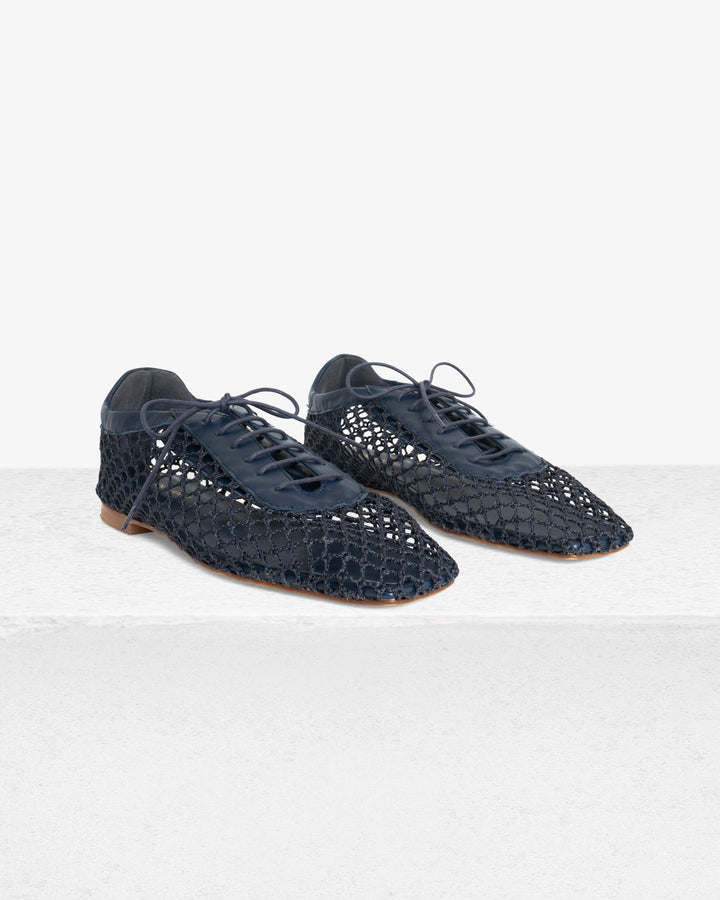 Antonia Navy Mesh