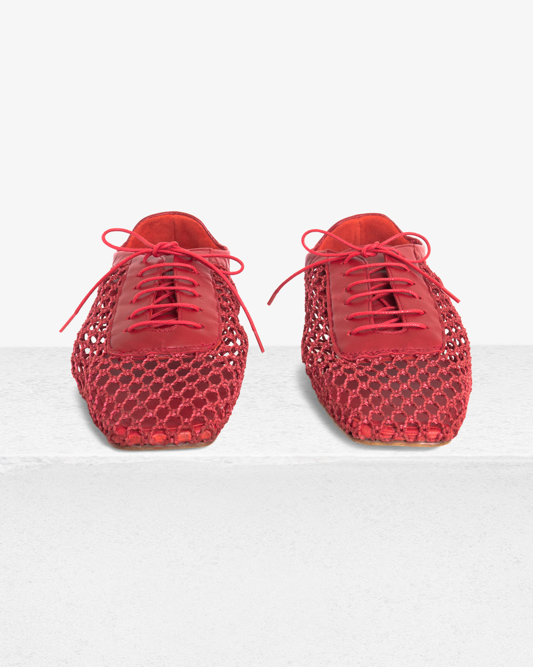 Antonia Red Mesh