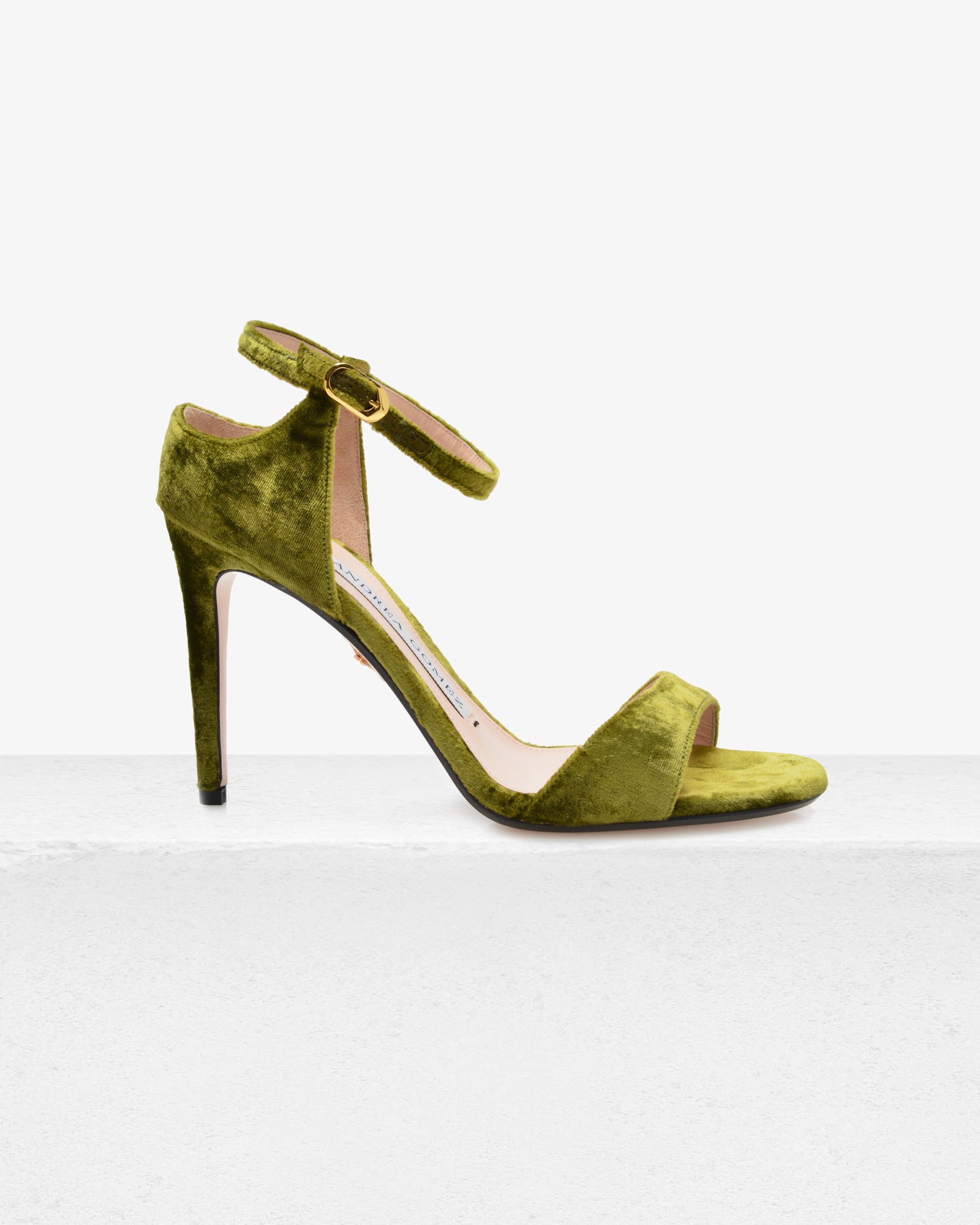 Only Alyx Croc Heeled Sandals in Olive Green | iCLOTHING - iCLOTHING