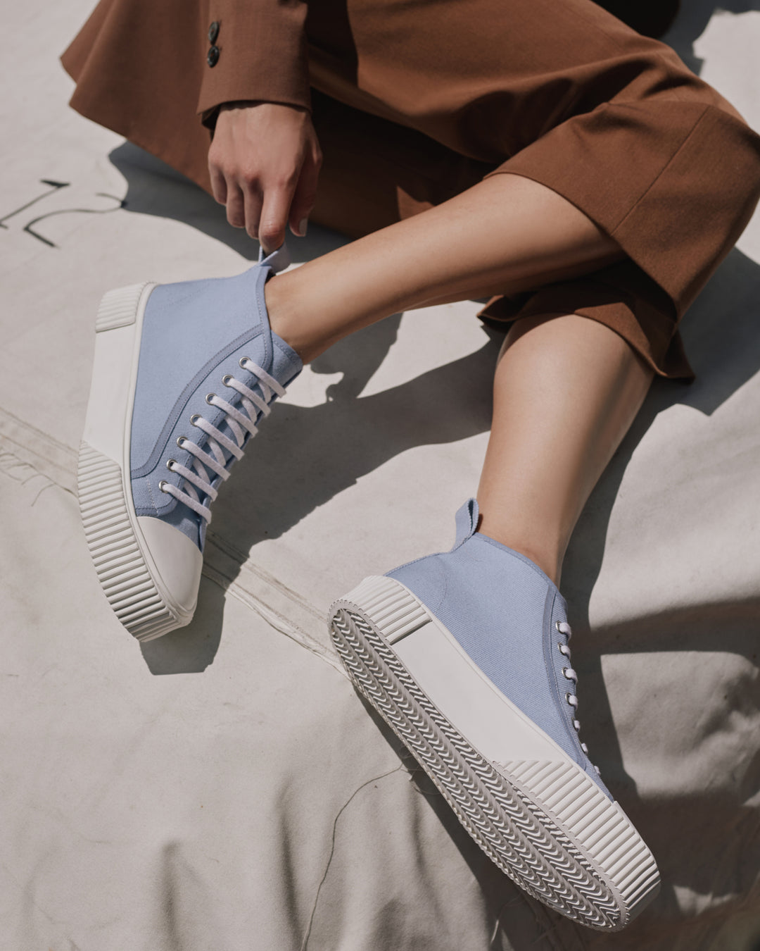 Olivia Light Blue Sneaker